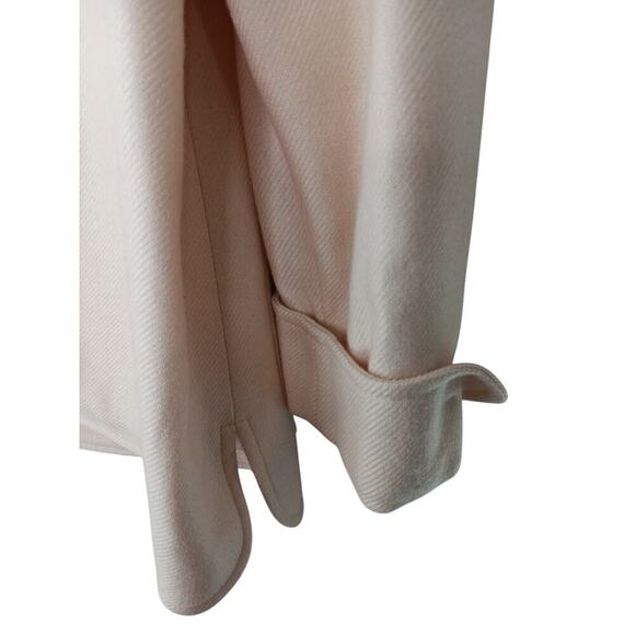 Vintage Escada Jacket Blazer Apricot Cashmere Silk Blend Button Front Size 42 - Picture 10 of 16